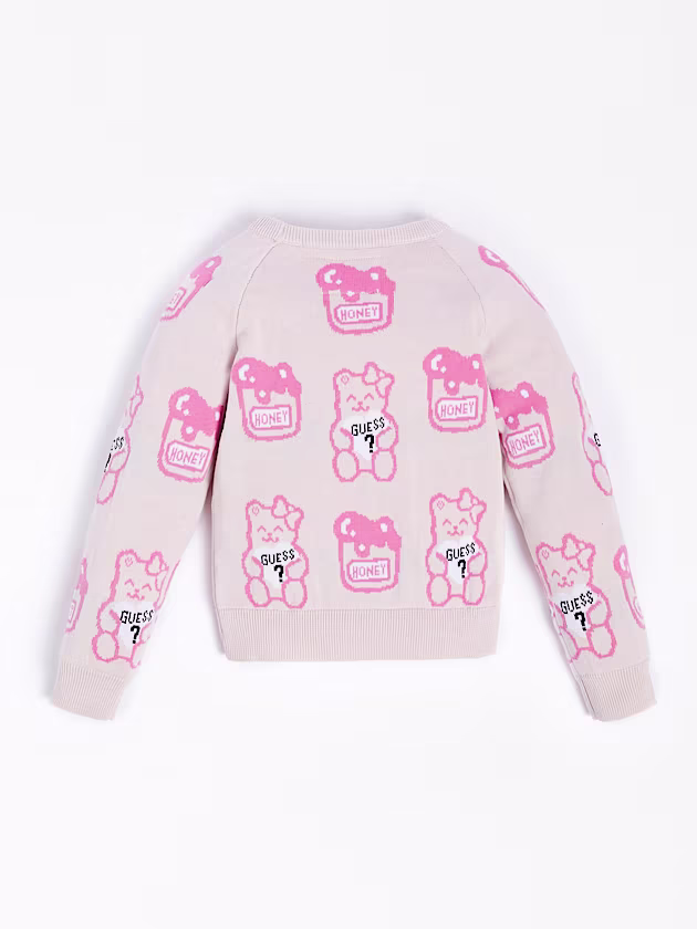 All over logo jacquard sweater - GUESS