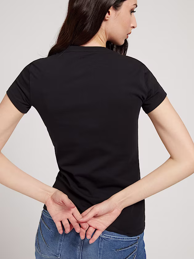 Triangle logo t-shirt - GUESS