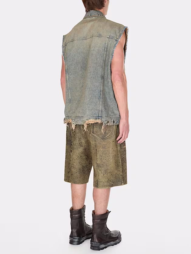 Denim trucker vest - GUESS