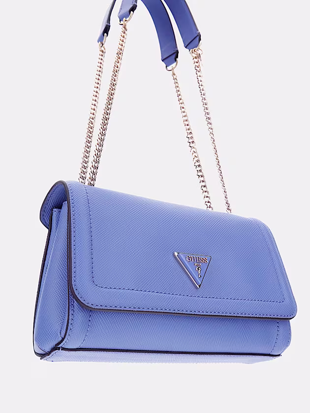 Noelle Saffiano Mini Crossbody Bag - GUESS
