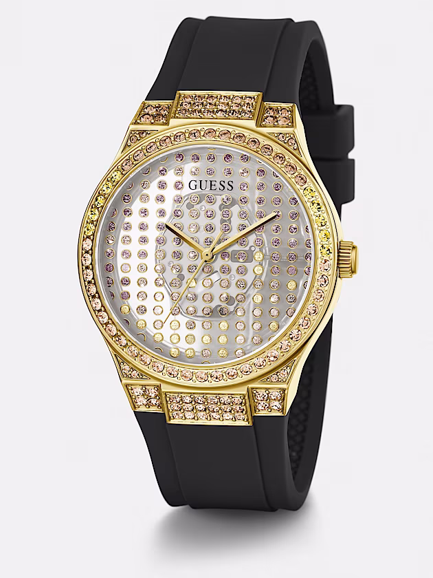 Crystal analogue watch - GUESS