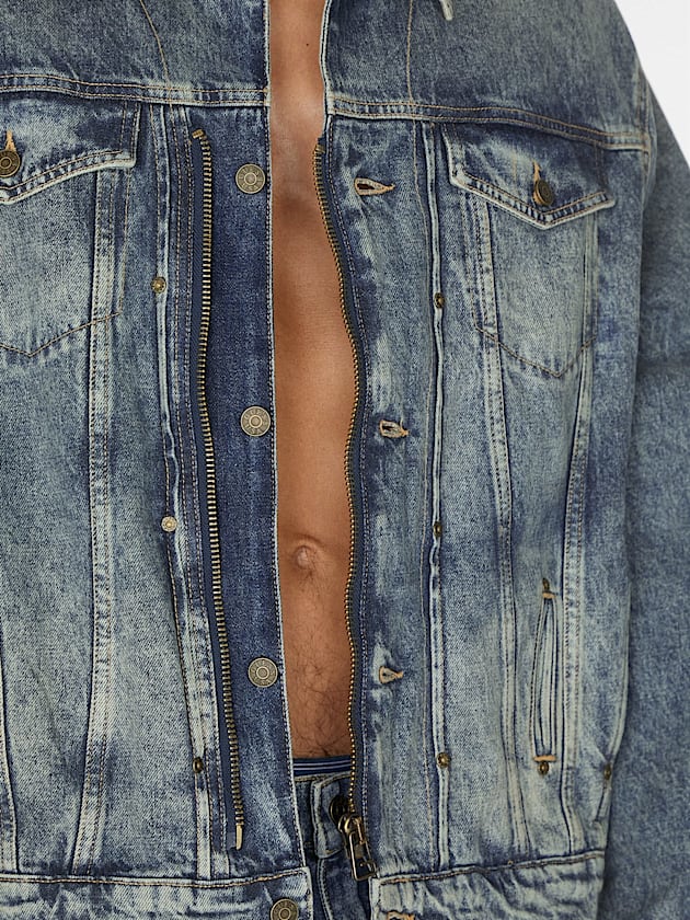 Regular fit denim jacket - GUESS