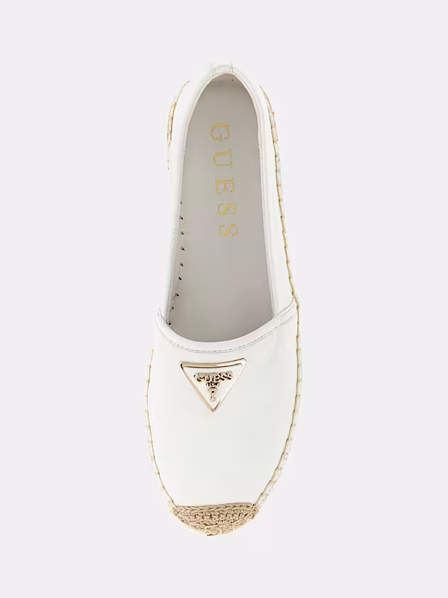 Jolandon triangle logo espadrille - GUESS