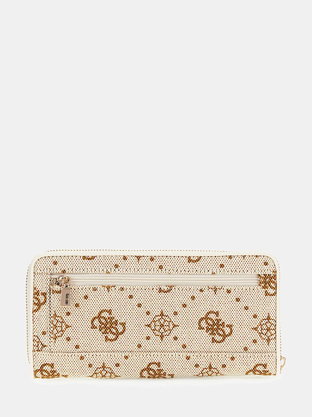 Neda 4G Peony Logo Maxi Wallet - GUESS
