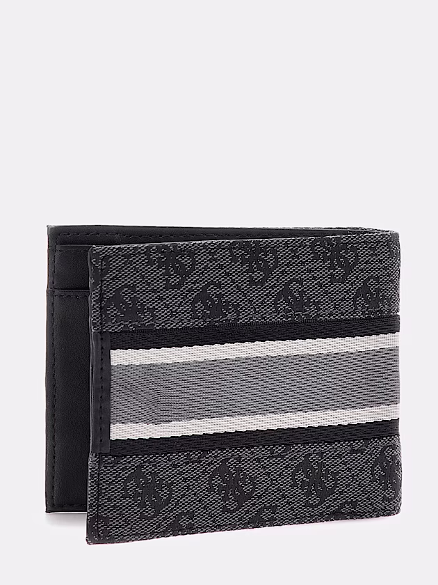 Madrid 4G logo print wallet - GUESS