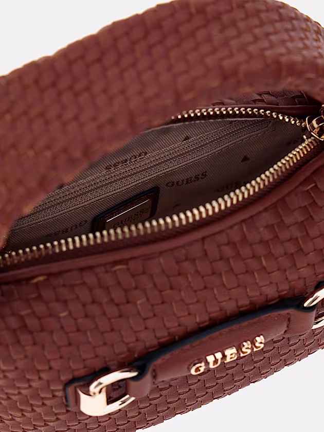 Francy woven mini hobo - GUESS