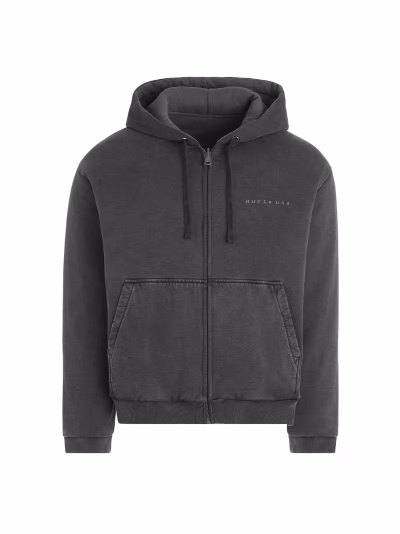 Hooded zip sweatshirt - GUESS