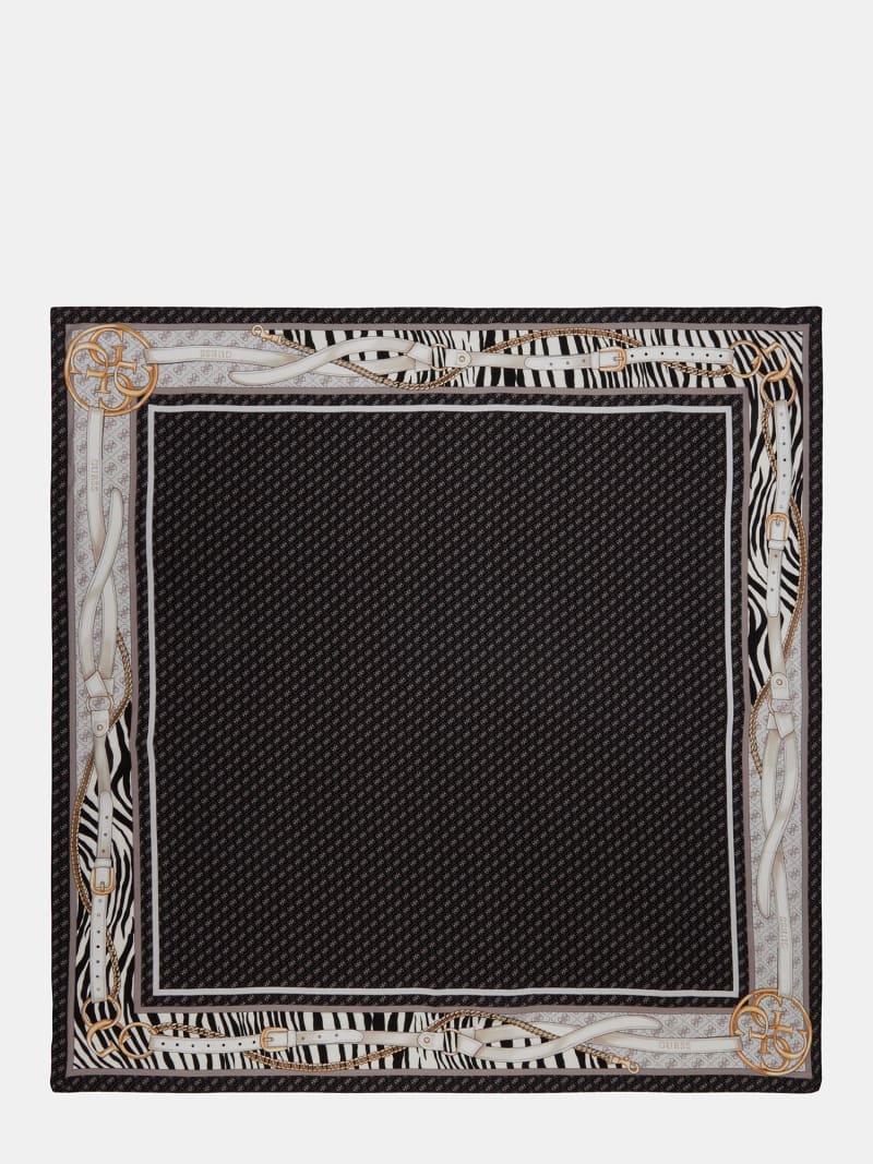 Zamira Animalier 4G Logo Foulard - GUESS
