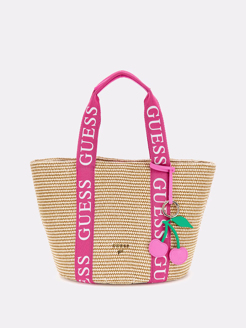 Straw shopper bag - GUESS