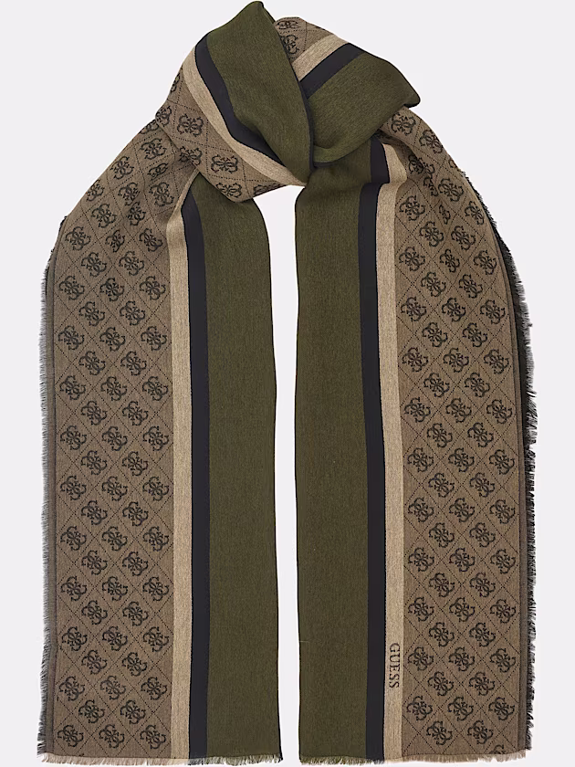 Warsaw 4G logo scarf - GUESS