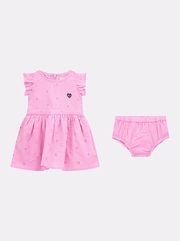 Eyelets dress and pantie set - GUESS