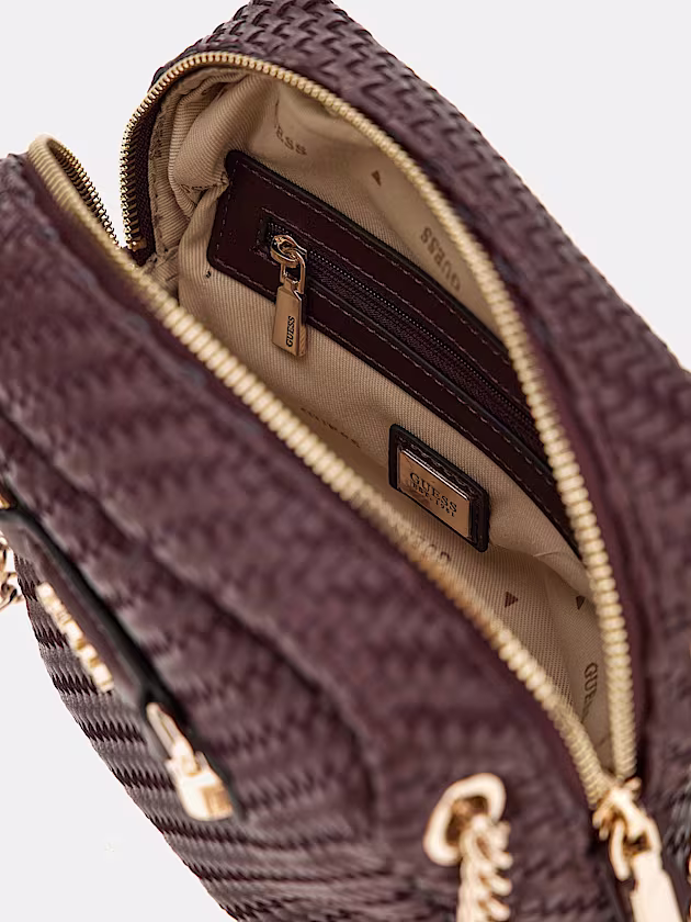 Francy woven mini crossbody - GUESS