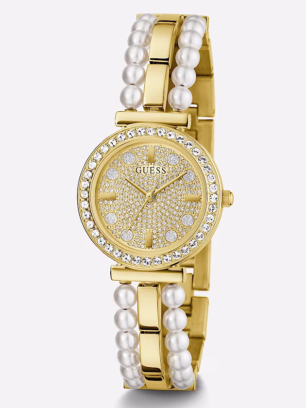 Crystal analogue watch - GUESS