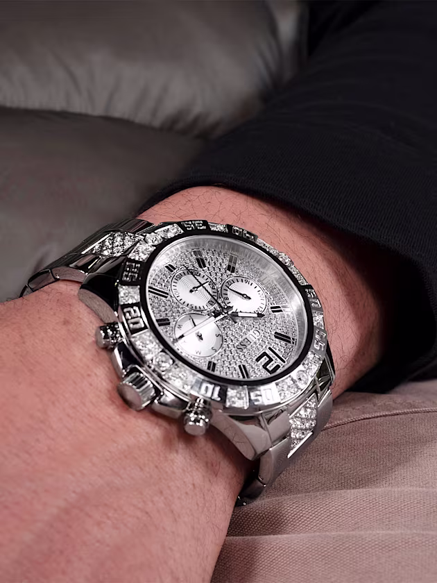 Crystal multi-function watch - GUESS