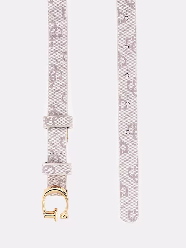 Faux leather 4G logo belt - GUESS