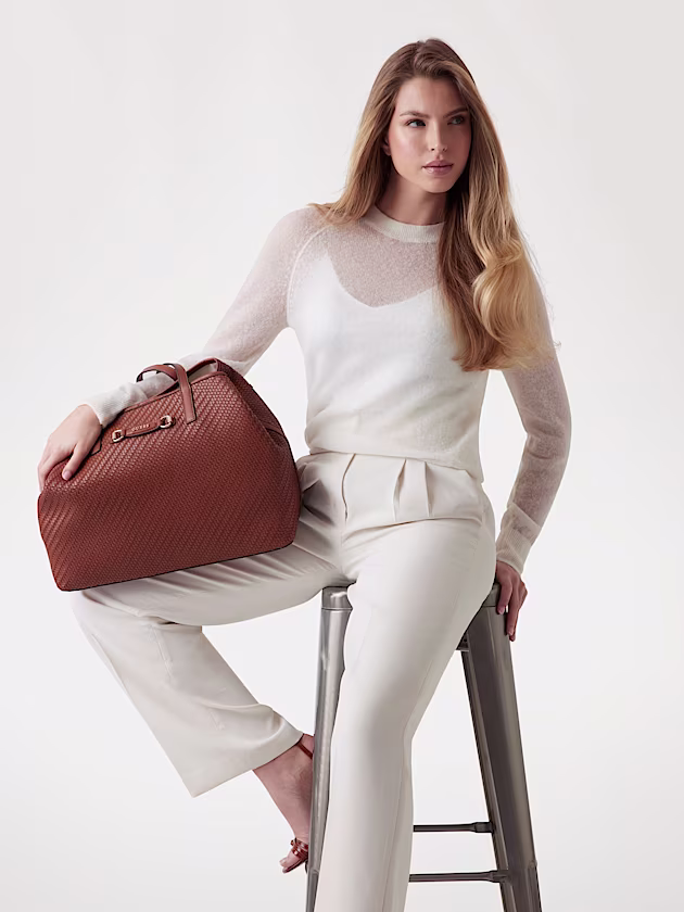 Vikky II woven shopper - GUESS