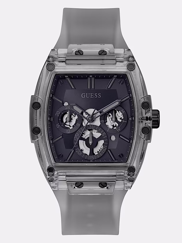 Silicone multi-function watch - GUESS