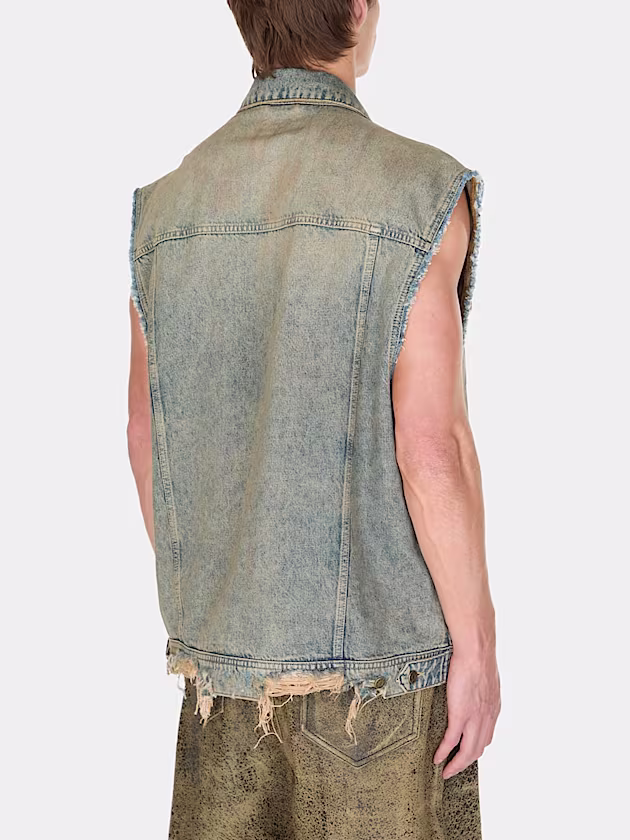 Denim trucker vest - GUESS