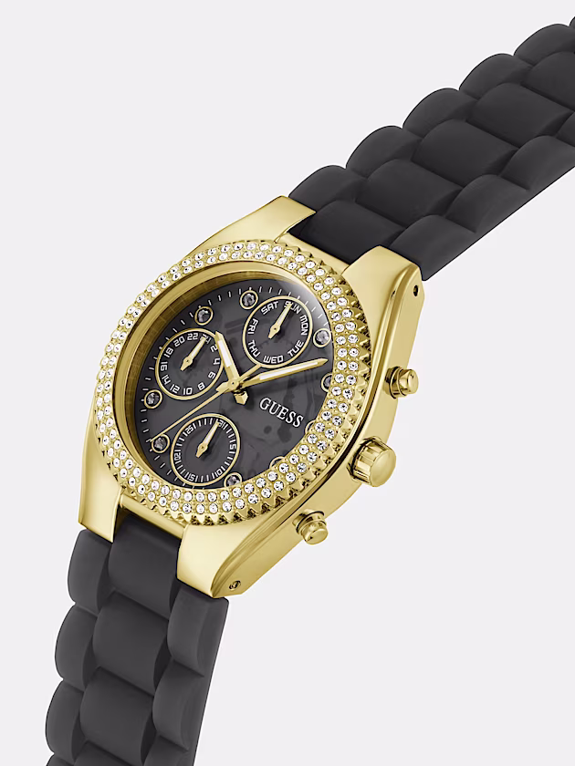 Multi-function silicone watch - GUESS