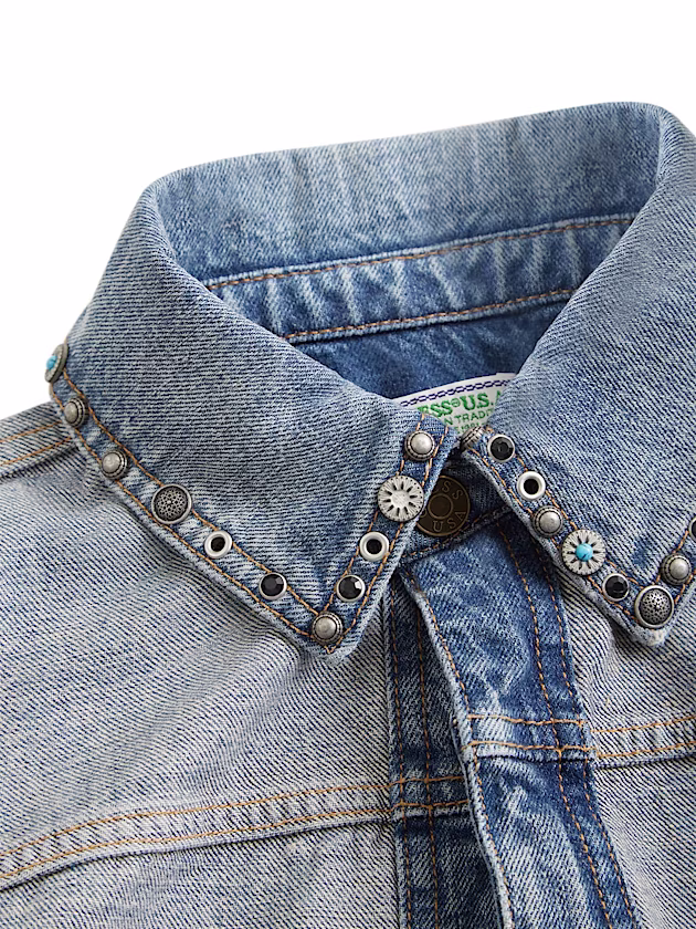 Reverse denim jacket - GUESS