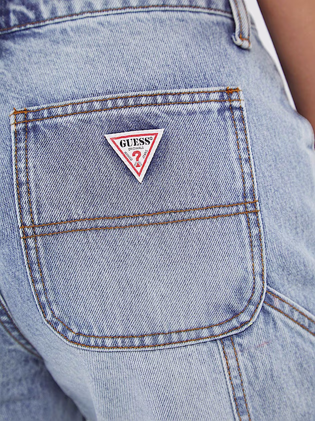 High rise relaxed denim pant - GUESS