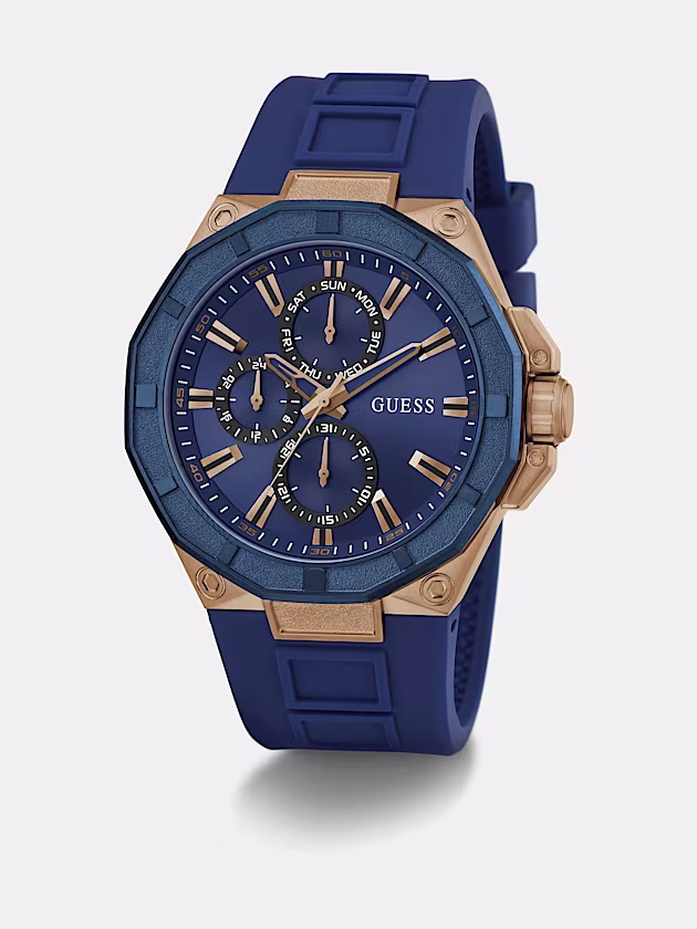 Silicone multi-function watch - GUESS