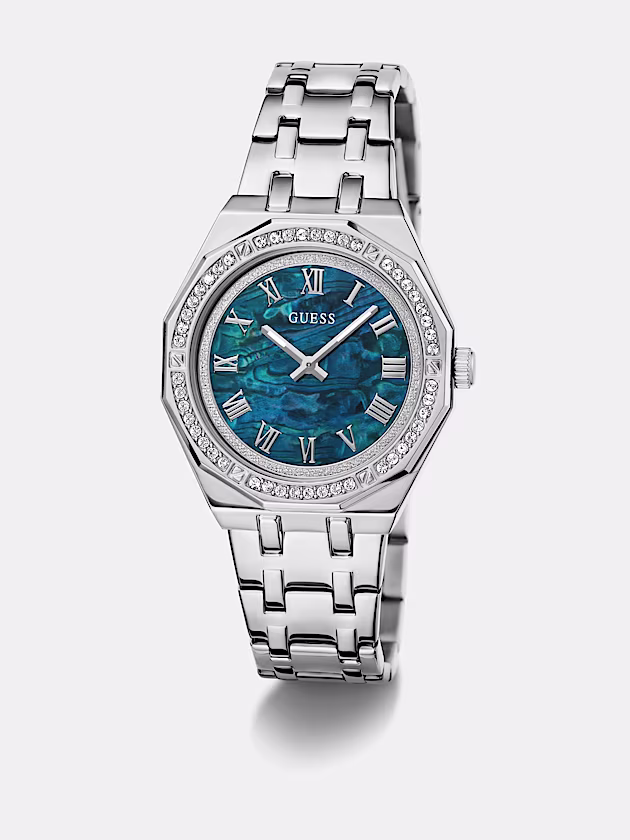 Crystal analogue watch - GUESS