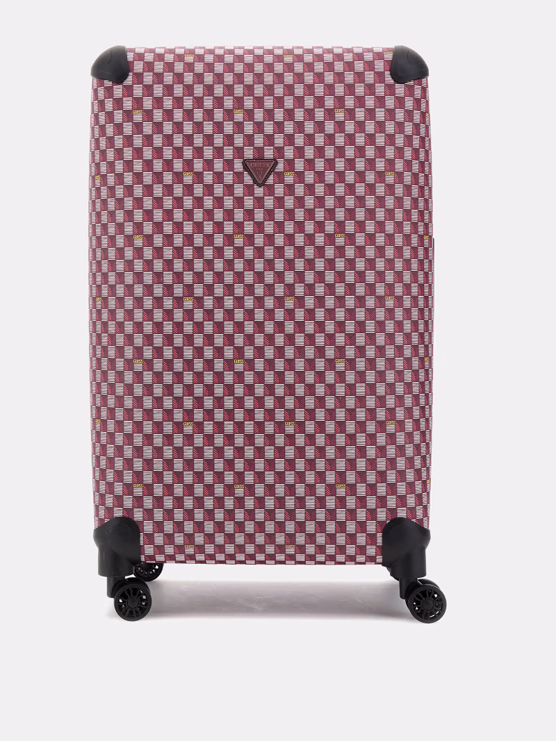 Wilder Logo Jet Set large trolley - GUESS