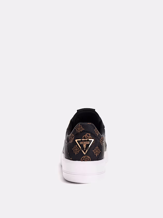 Ronii debossed 4G peony logo sneaker - GUESS