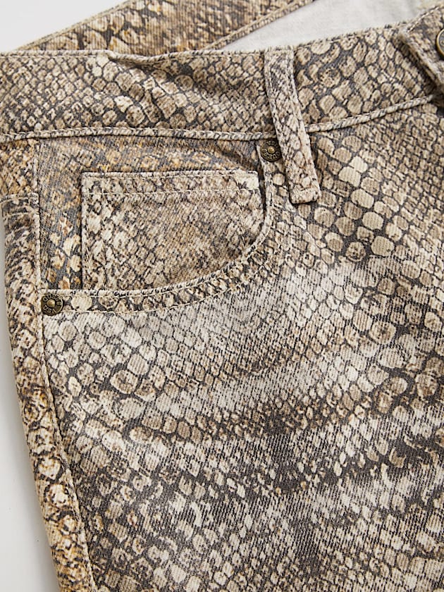 Mid rise straight denim pant - GUESS