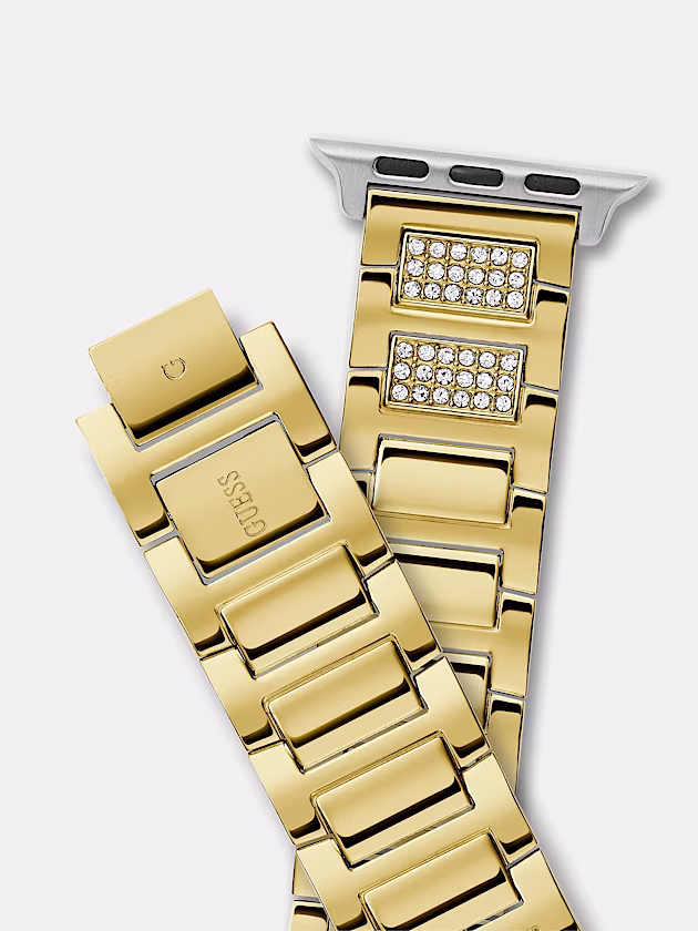 Apple Watch strap with crystal appliqué detailing - GUESS