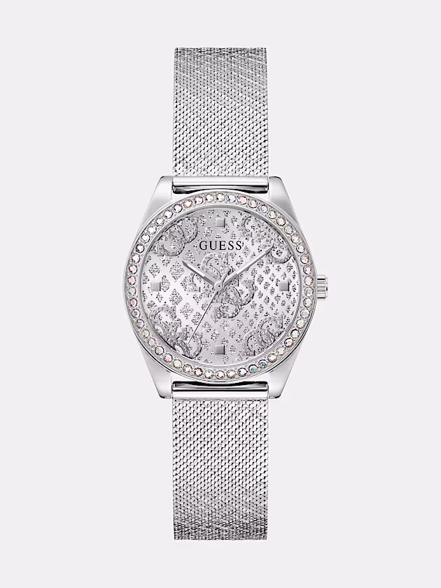 Crystal analogue watch - GUESS