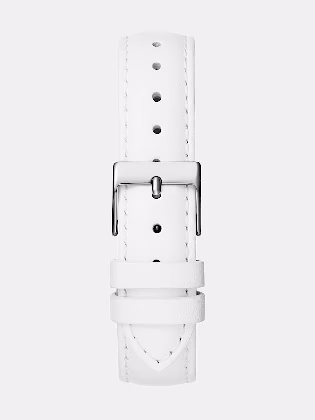 Analogue watch in genuine leather - GUESS