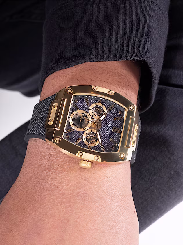 Denim multi-function watch - GUESS