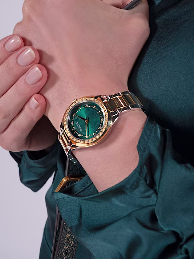 Crystal analogue watch - GUESS