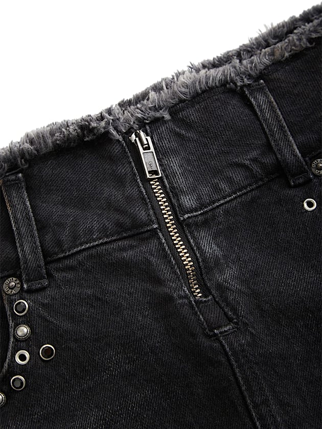 Studs denim mini skirt - GUESS