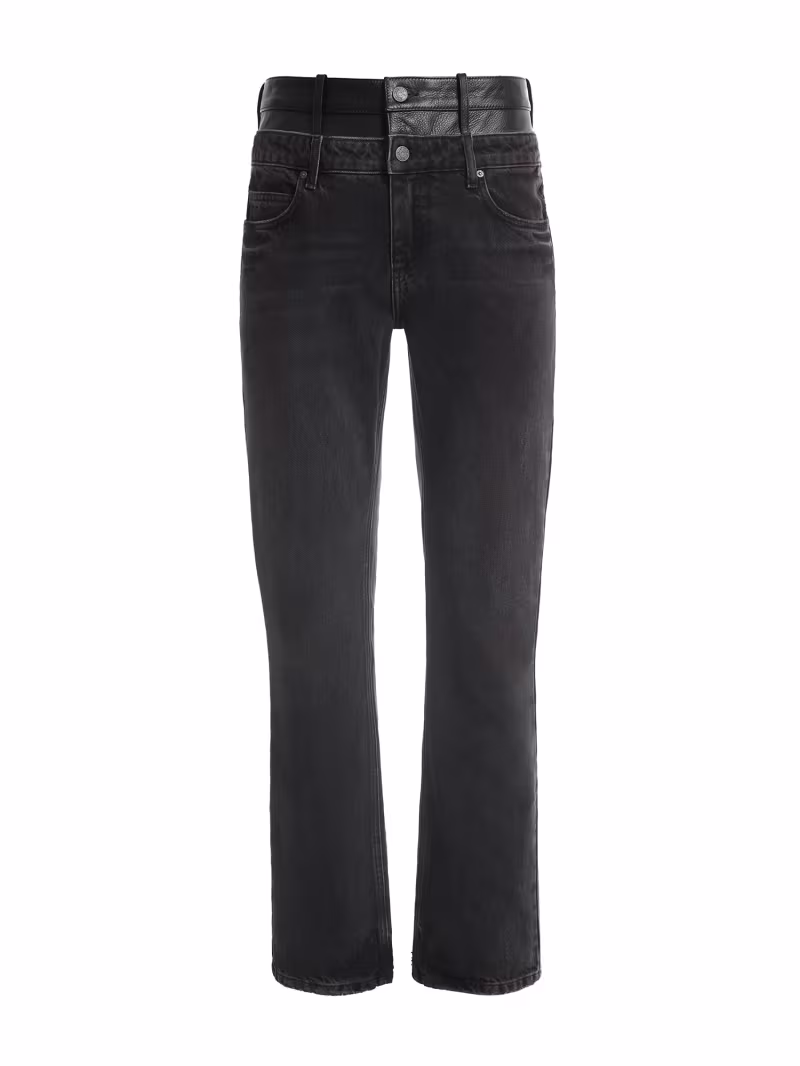 High rise flare denim pant - GUESS