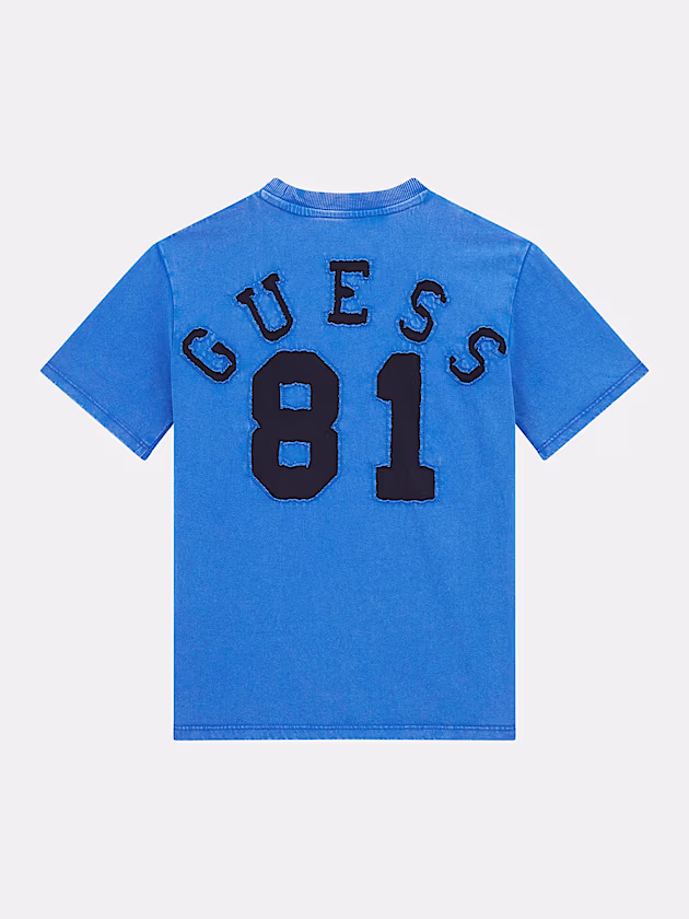 Oversized triangle logo t-shirt - GUESS