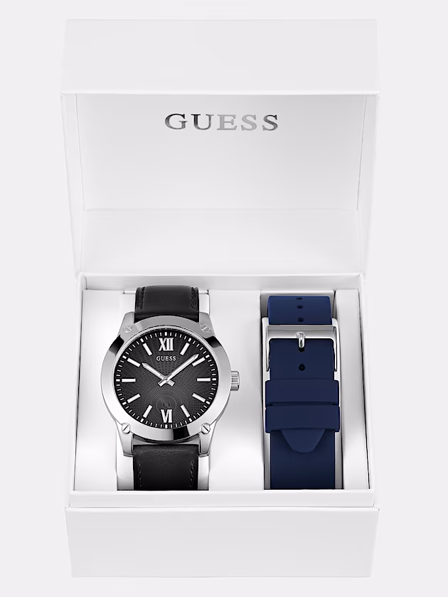 Analogue watch with interchangeable strap - GUESS