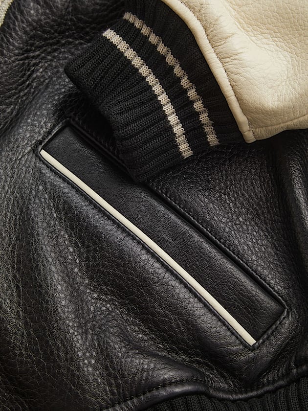 Genuine leather jacket - GUESS