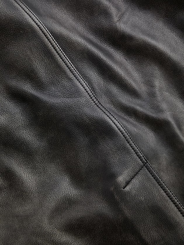 Genuine leather jacket - GUESS