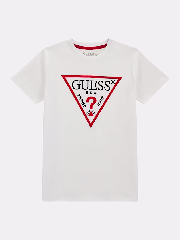 Front triangle logo t-shirt - GUESS