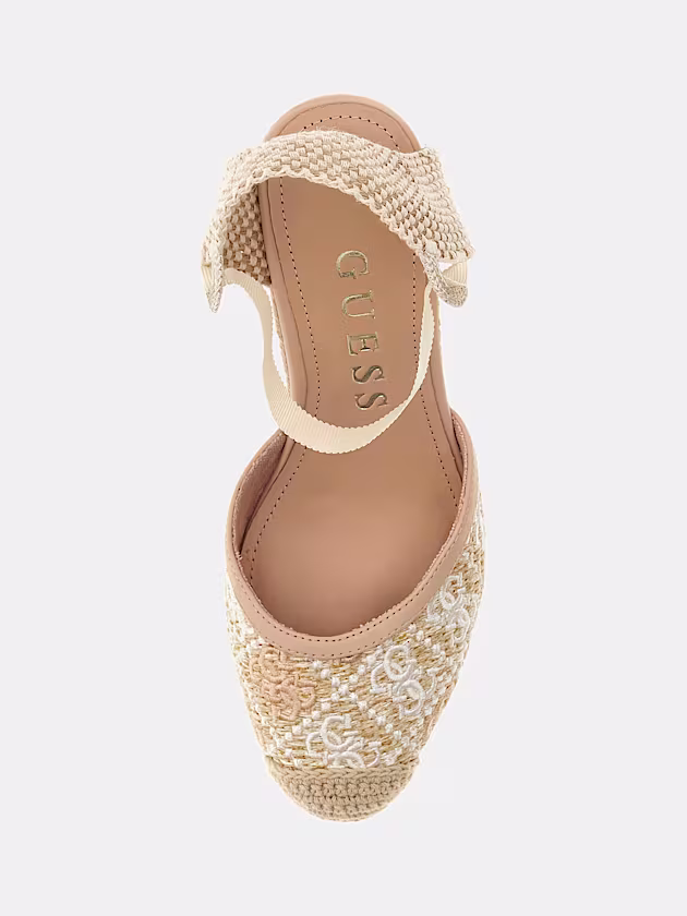 Charmi 4G logo sandal - GUESS