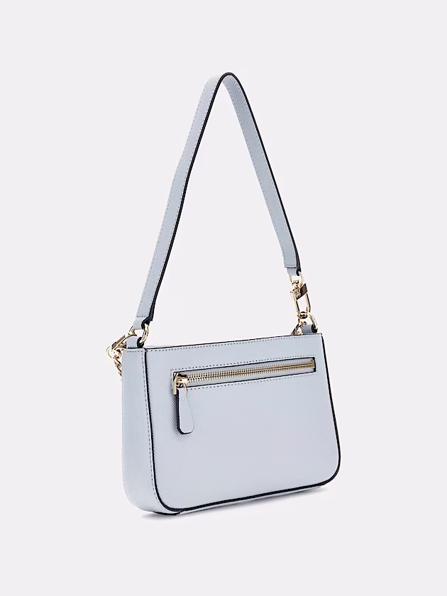 Noelle Saffiano Shoulder Bag - GUESS