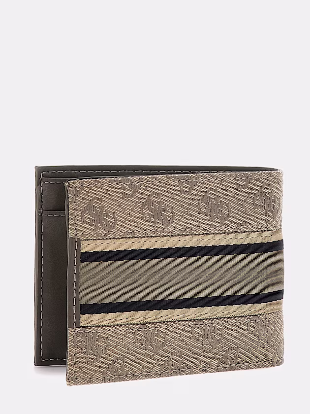 Madrid 4G logo print wallet - GUESS