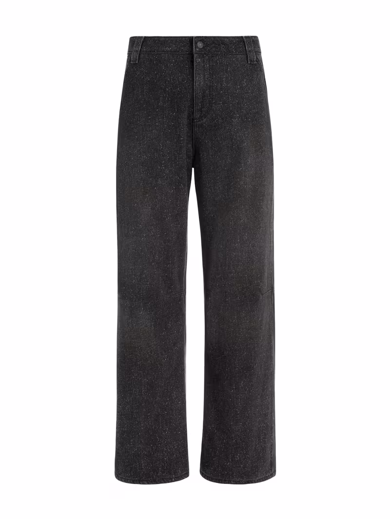 Mid rise relaxed denim pant - GUESS