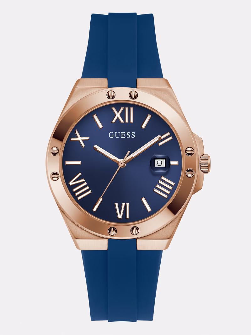 Silicone calendar watch - GUESS