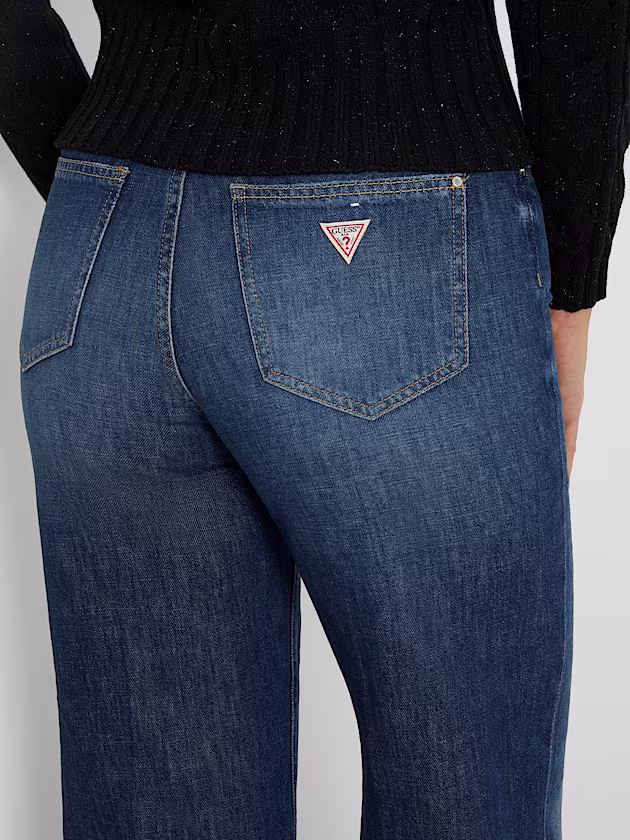 Wide leg denim pant - GUESS
