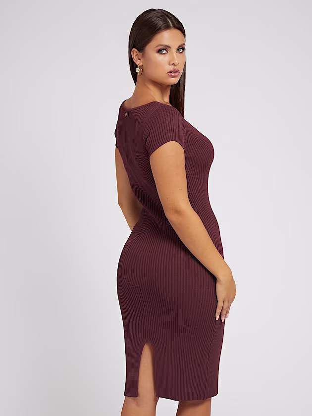 CLOSE-FITTING SWEATER  DRESS - GUESS