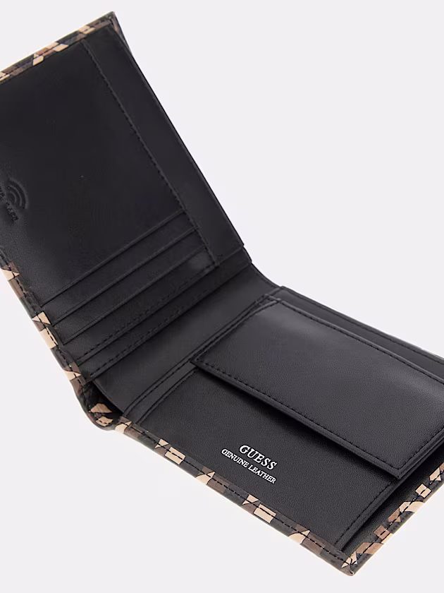 Madrid logo wallet - GUESS